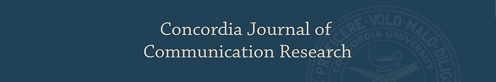 Concordia Journal of Communication Research
