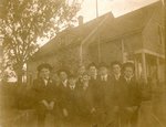 Students in Front of Kuempel Home by Concordia University - Portland
