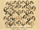 Second German Cong'L Church Class 3