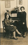 Two women with organ