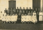 First Communion group by Foto Wilhelm